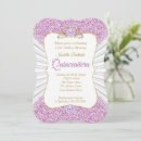 Recherche de quinceanera diadème invitations Fête d'anniversaire