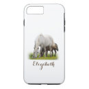 Recherche de cheval brun iphone coques Blanc