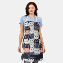 Recherche de illustration de chat tabliers Motif