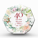 Recherche de 40 ans de mariage cadeaux Élégant