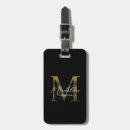Recherche de metal luggage tags Monogramme
