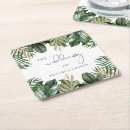 Recherche de feuille tropicale dessous de verres Pour eux