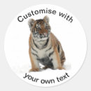 Zoek naar schattige tijger stickers Winter