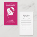 Recherche de styliste mariage cartes visite Élégant