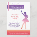 Recherche de considérant de ballet invitations Moderne