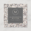 Recherche de fleur stylisée cartes visite Pour elle