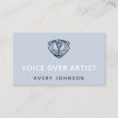 Zoek naar voice over visitekaartjes Vocaliste