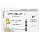 Recherche de boarding pass save the dates Palmier