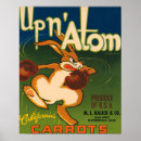 Zoek naar vintage konijn posters Wortelen