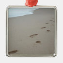 Zoek naar voetafdruk ornamenten Beach