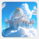 Recherche de château dans le ciel autocollants Nuages