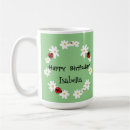 Recherche de coccinelle rouge tasses Floral