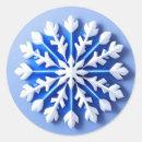 Recherche de temps froid autocollants Flocon de neige