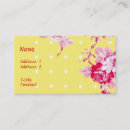 Recherche de cottage chic cartes visite Victorien