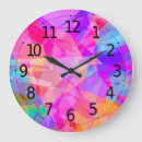Recherche de geometric shapes horloges Colorful