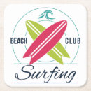 Recherche de surfer dessous de verres Vagues