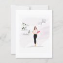 Recherche de illustration de mode cartes postales Girly