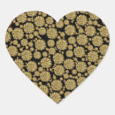 Recherche de coeur abstrait autocollants Décoratif