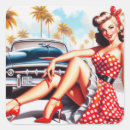 Recherche de pin up girl autocollants Pincer