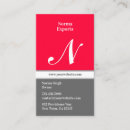 Recherche de l initial cartes visite Nom