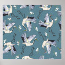 Recherche de fleur de grue posters Vintage