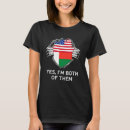 Recherche de malgaches tshirts Américain