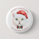 Recherche de vacances de chat badges Noël de la métropole