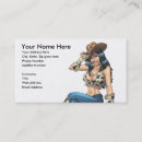 Recherche de cow girl cartes visite Pour elle