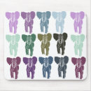 Zoek naar elephant muismatten Kleurrijk