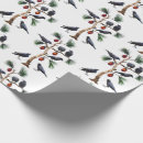 Recherche de corbeau papier cadeau Rouge