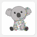 Recherche de koala noël autocollants Vacances