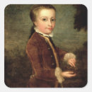 Recherche de mozart autocollants Portrait
