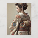 Zoek naar japanse vrouw briefkaarten Kimono