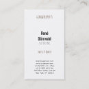 Recherche de gingembre cartes visite Boulangerie