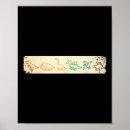 Recherche de dinosaures colorés art Préhistorique