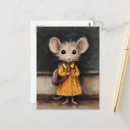 Recherche de souris adorable cartes postales Unique