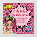 Recherche de pop art invitations Vintage