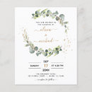 Recherche de vert sauge mariage invitations Eucalyptus