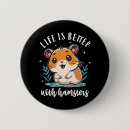 Zoek naar hamsters buttons Huisdier