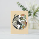Recherche de yin yang cartes postales Symbole