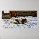 Recherche de peintures chaton posters Vintage