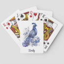 Recherche de paon jeux de cartes Antique