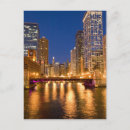 Recherche de horizon de chicago cartes postales Ville