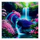 Recherche de paysage magique posters Cascade
