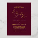 Recherche de feuille en baisse invitations Bride