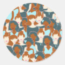 Recherche de visage femme autocollants Fille