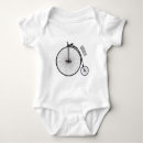 Recherche de vélo vintage bébé vêtements Penny farthing