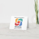 Recherche de logo remerciements cartes Simple