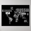 Zoek naar wereldkaarten posters Cartografie