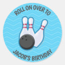 Recherche de boule de bowling autocollants Anniversaire
